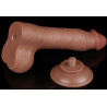 LoveToy SlidingSkin Gode Sliding Skin 14.5 x 4cm Marron